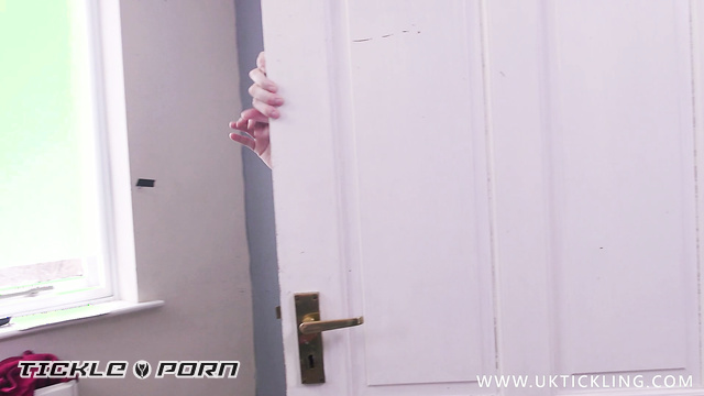 UK Tickling - Elegant and Helpless: Ariel Tickled in Pantyhose Stocks Episode 4