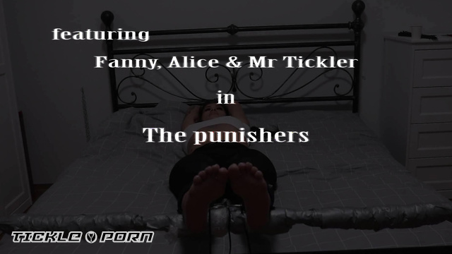 Italians Tickling - The Angry Punishers And Tied Up Topless Victim