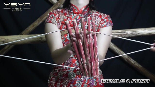 Chinese Tickling TK - Soles Of The Feet Were Beaten, The Feet Were Tickled