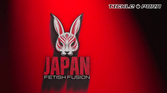 Japan Fetish Fusion Bondage - Two Babes in Dark Bikinis, Tickling Each Other Playfully