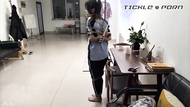Chinese Tickling TK - Pantyhose And Bondage: Butterfly Tender Sister Struggle