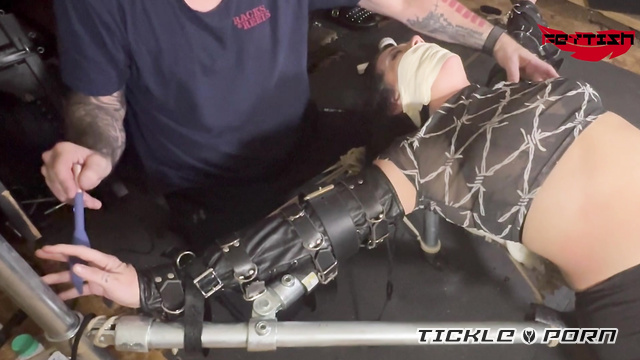 Fettish - Probably The Most Uncomfortable Position Tickled in Steel Lithie