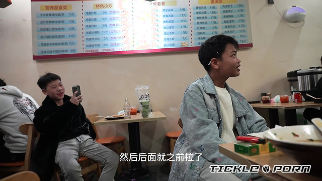 Chinese Tickling TK - The Ticklish Duo Meets Their Spirited Little Sister