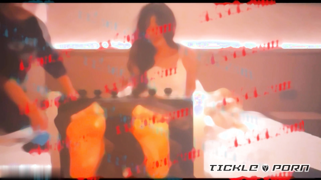 Chinese Tickling TK - Censored: Xiao Zhuo’s Oiled Kitty Tickling in Stocks