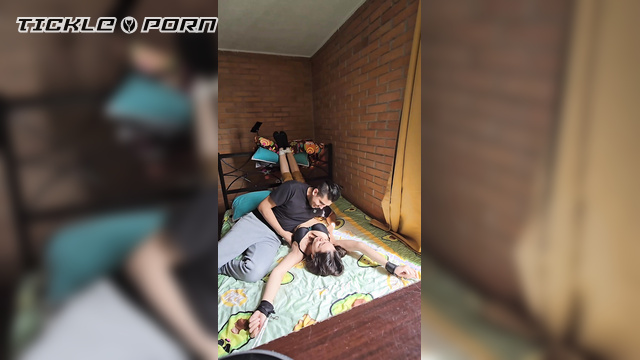 Mich’s Ticklish Torment: Bound To Bed With Armpits Exposed