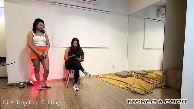 Girls Trap Foot tickling - Bratty Fitness Queen Bound, Tickled, And Foot Shamed