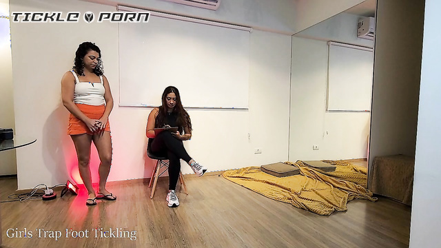 Girls Trap Foot tickling - Bound And Tickled: Bratty Gym Girl’s Poisonous Punishment