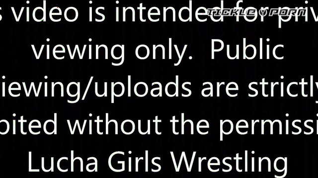 Lucha Girls ~ Female Pro Wrestling - Blonde Champion Beaten: Ultimate Female Fight