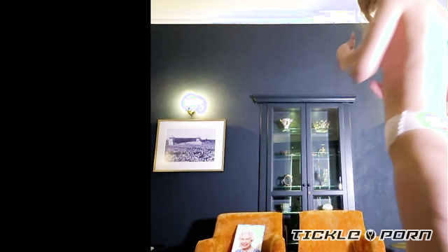 Faith Eros - Humiliated And Ticklish: Diapered Loser in Red Heels at Bargain Price