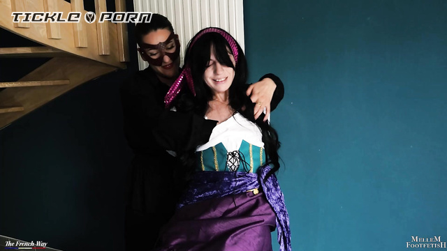 The French Way Tickling - Tickled And Humiliated: Esmeralda’s Oiled Feet Interrogation