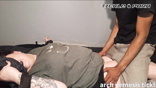 Arch nemesis tickling - Keely Faces More Ticklish Trials: Armpits & Tummy Part 3
