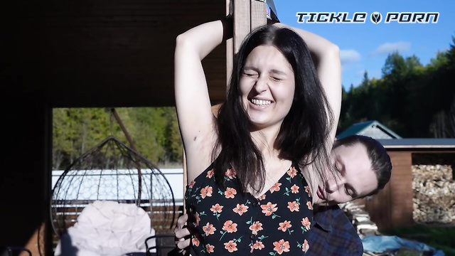 Russian Girls in Fetish - Her Arrogance Is Stripped Away: Outdoor Tickling Revenge