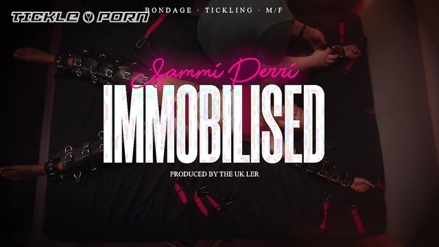 The UK Ler - International Model Sammi Perri Immobilised And Tickled