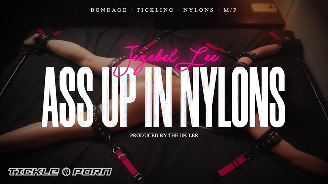 The UK Ler - Shiny Nylon Captive: Jezebel Lee Tickled Face Down