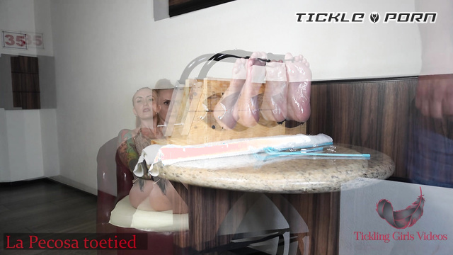 Tickling Girls Videos - Oiled And Toe-Tied: Intense Sole Tickling Torment