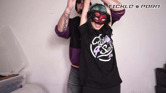 The Tickle Room - Asian Flowers Experience Upper Body Clothing Hysteria