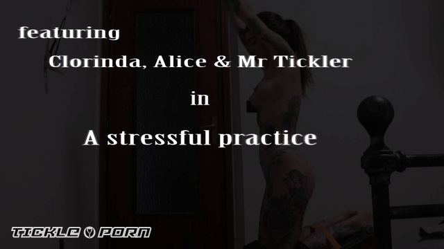 Italians Tickling - Alice Tickling Practice: Stressful And Far From Funny