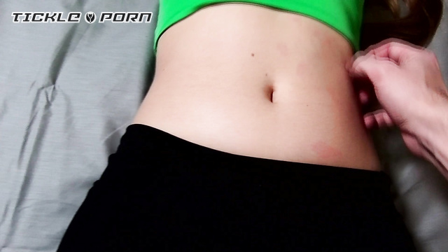 TickleYes - Touching Amanda’s Cute Belly And Sports Navel POV