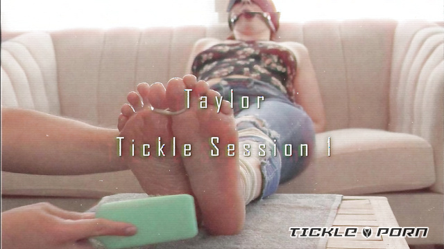 BDSMXPO - Toe Tied And Blindfolded: Taylor Mae’s Oiled Feet Tickle Torment