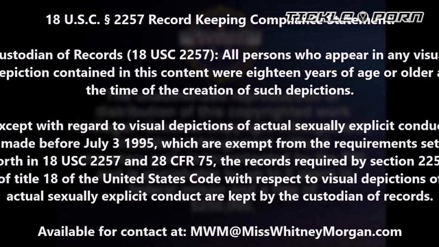 Sensuous Submission And Tickling - Kitty Quinn Interrogation On Miss Whitney Morgan